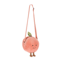 Jellycat Amuseables Peach Shoulder Bag 15cm