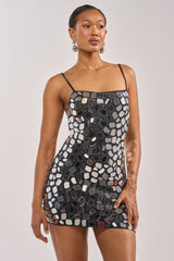 TRUE ICON MIRROR MINI DRESS