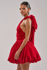 RUBY ROSE VELVET MINI DRESS