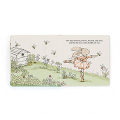 Jellycat Book Lottie The Ballet Bunny Book 19cm