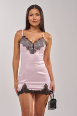 MALIBU BARBIE LACE MINI DRESS
