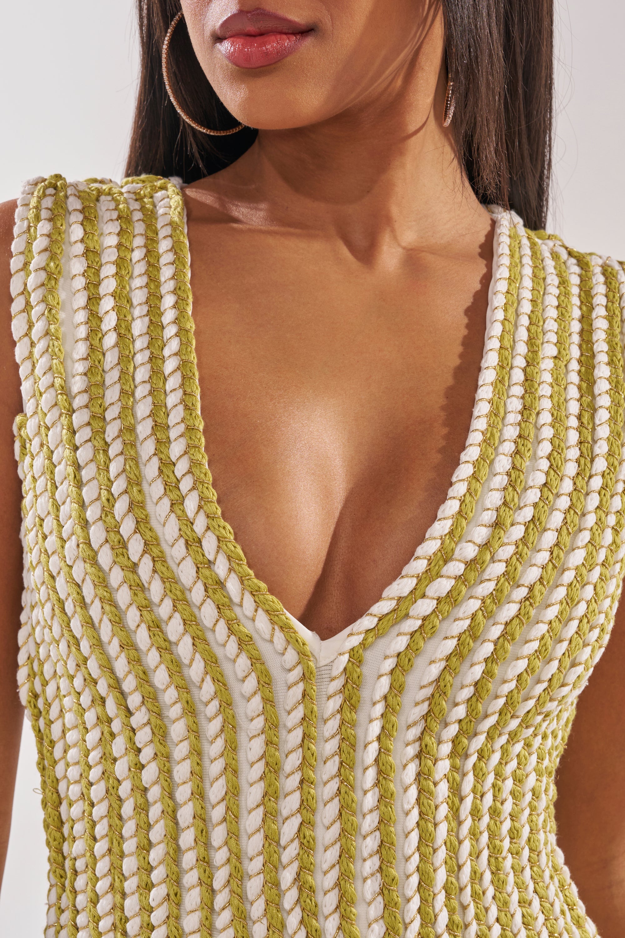 GOLDEN HOUR EMBELLISHED MAXI DRESS