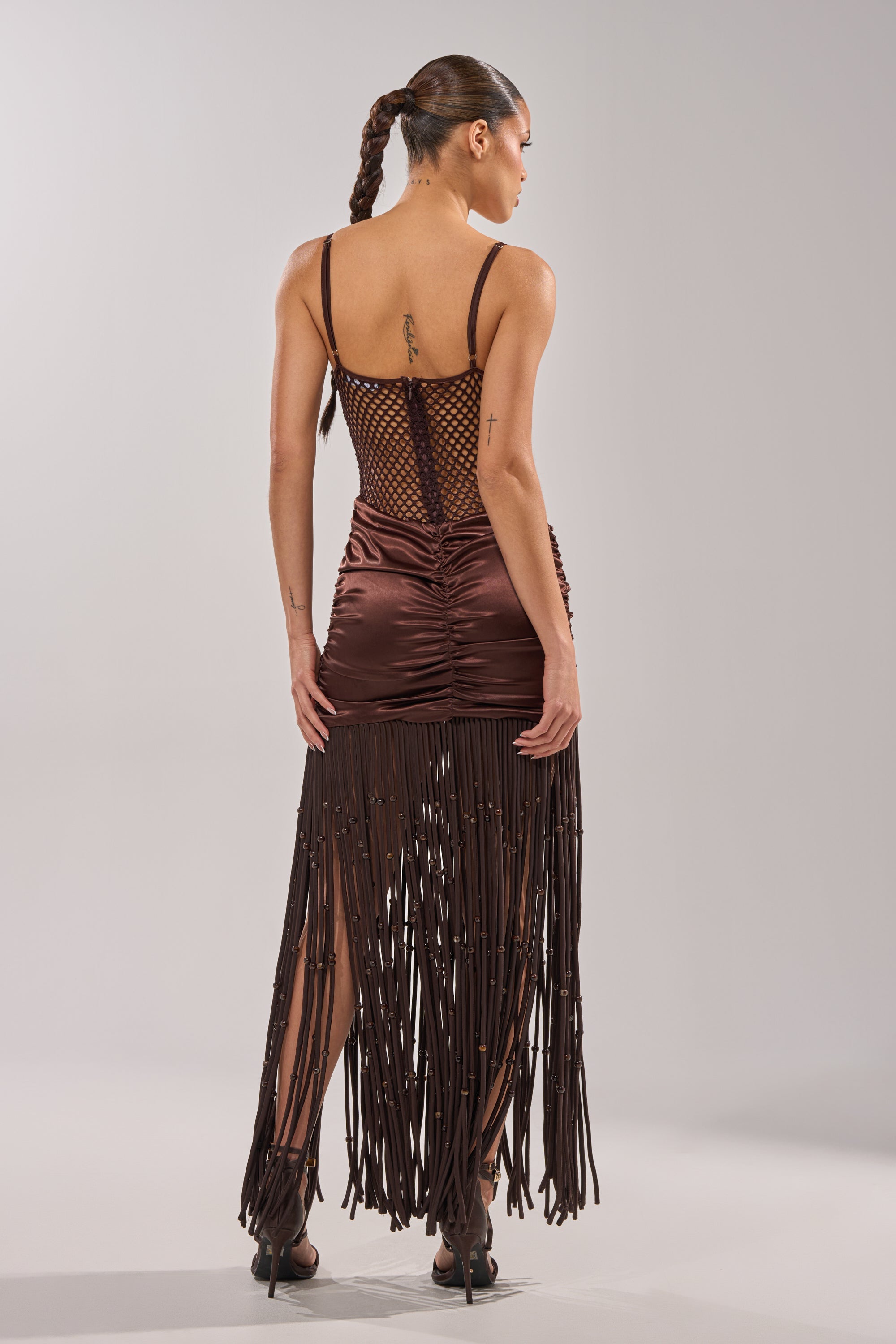 MIDNIGHT MOCHA MAXI DRESS