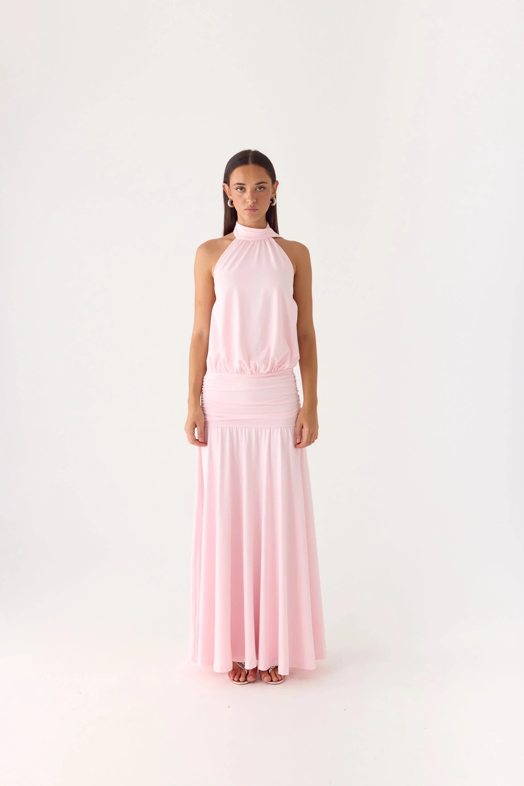 Last Forever Maxi Dress - Baby Pink